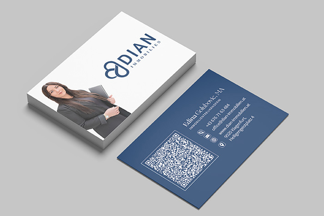 DIAN Immobilien — Visitenkarten